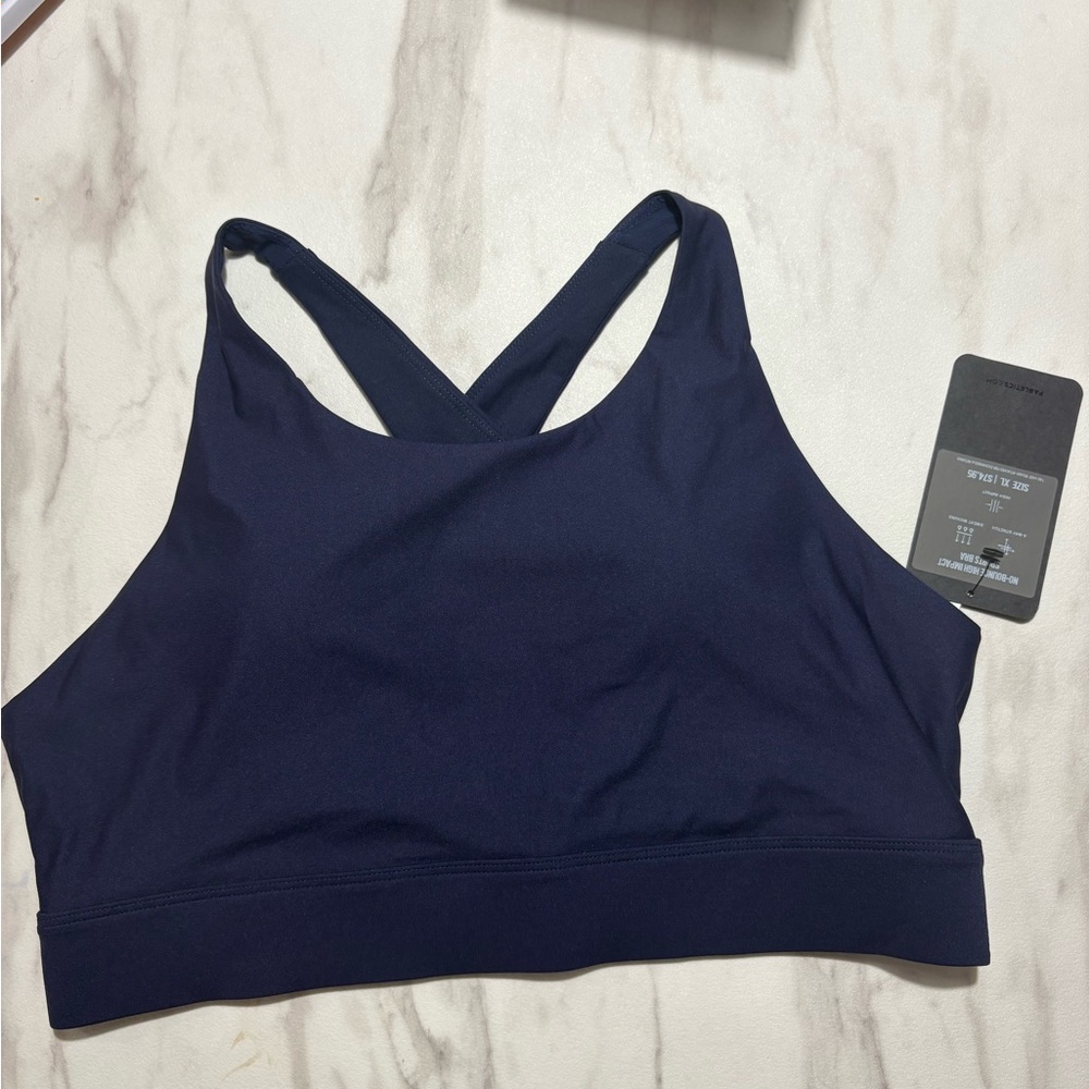 Women's Navy Sports Bra